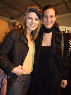 Fashion Week Day 1 - Ashley Ebner & Carolee Custus
