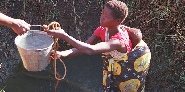 Malawi Africa Water Hole