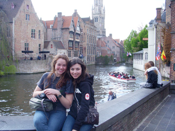 Brittany Mahaney, canals in Bruges