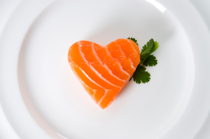 Salmon Sushi Heart
