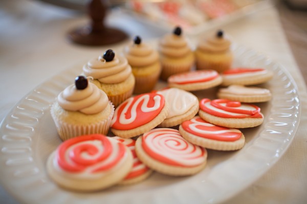 valentines day, cookies, cupcakes