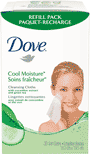 Dove Cool Moisture Cleansing Cloths