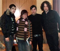 Alex Gill with My Chemical Romance