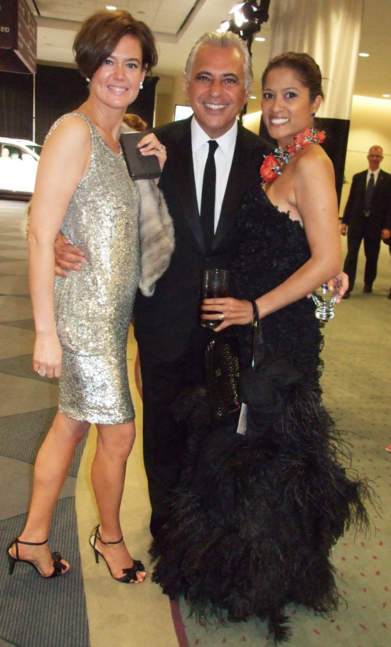Joseph Mimran, Kimberly Newport-Mimran, Lorraine Zander
