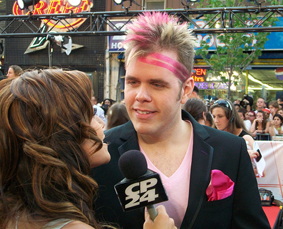 Perez Hilton in Toronto
