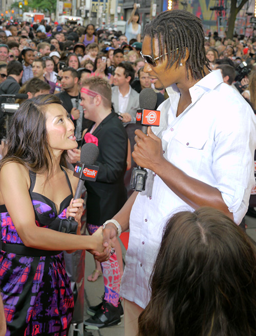 Tanya Kim and Chris Bosh